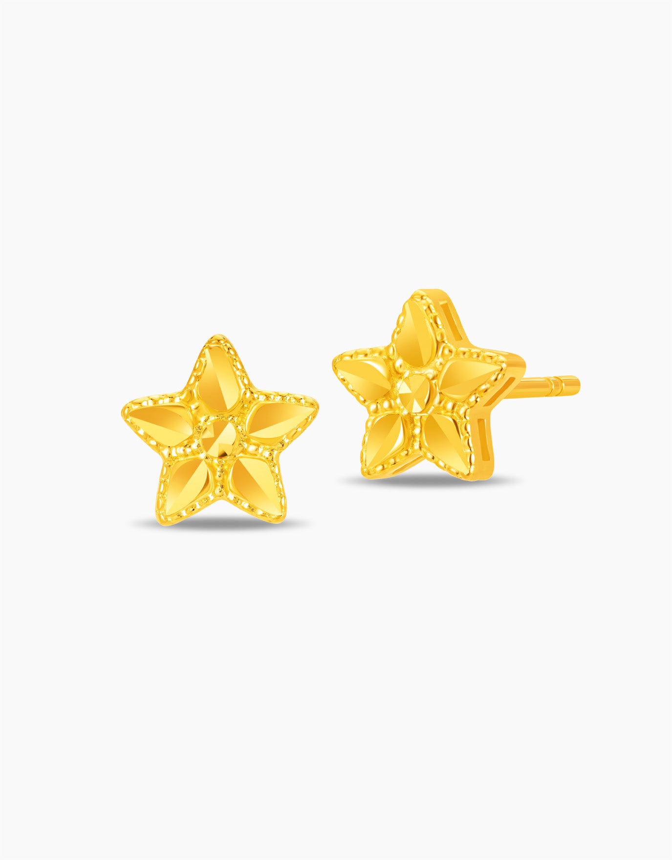 LVC 9IN Angel Star 999 Gold Earrings