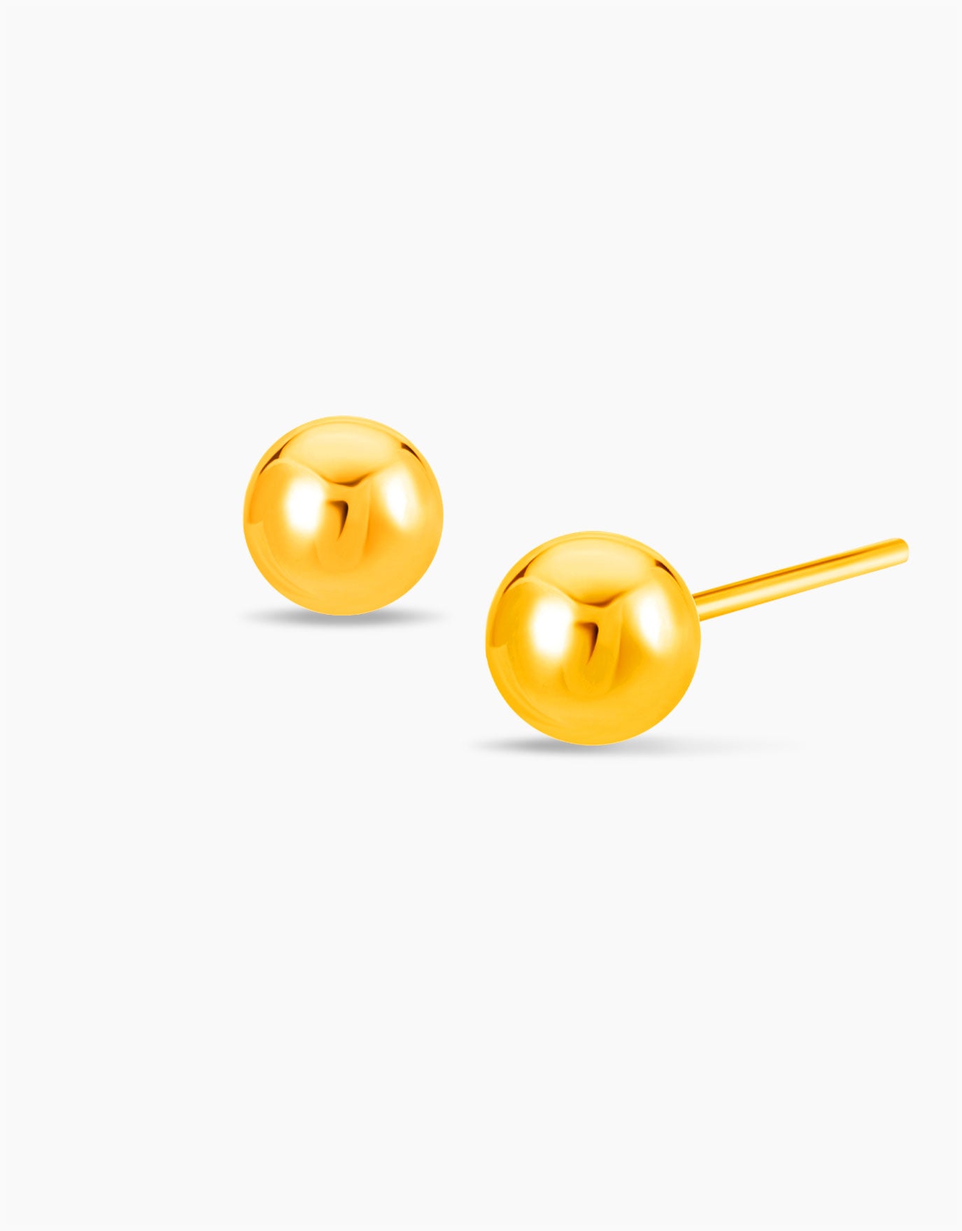 LVC 9IN Timeless Orb 999 Gold Earrings