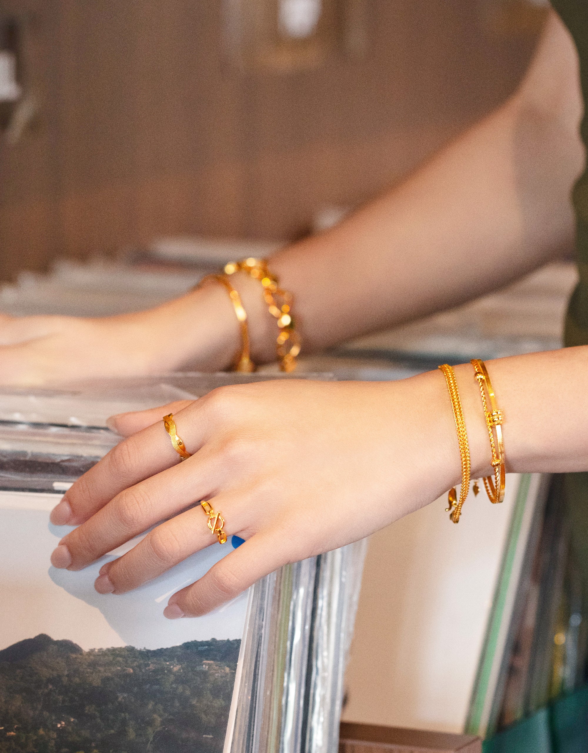 LVC 9IN Chain 999 Gold Bracelet