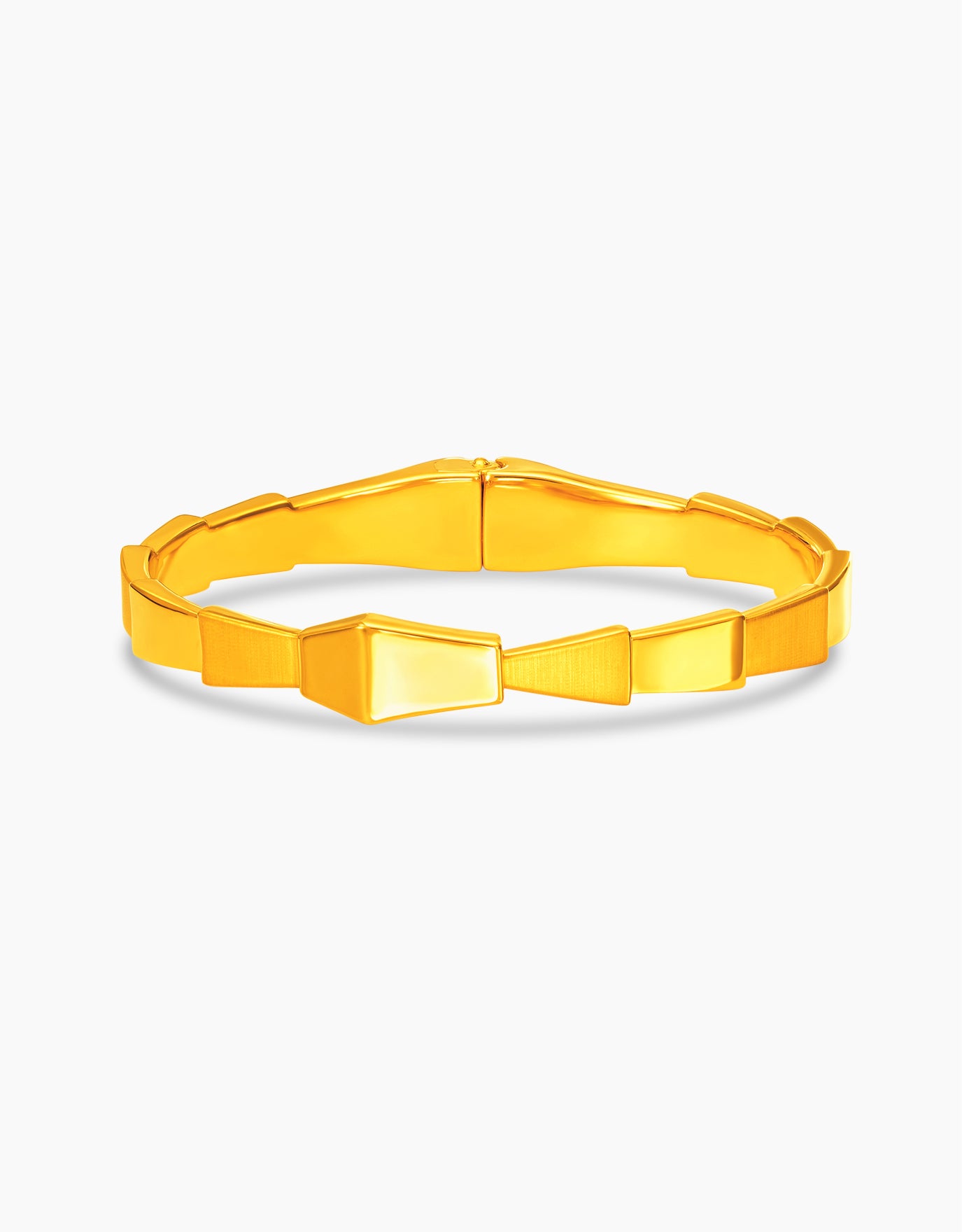 LVC 9IN Serpenté Gold Bangle