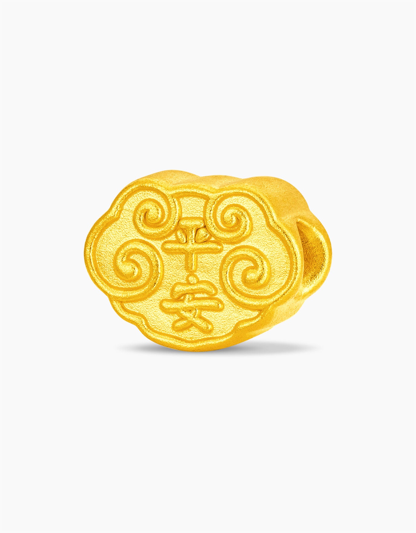 LVC 9IN 平安 Lucky Blessings 999 Gold Charm