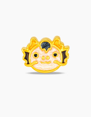 LVC 9IN Lolly Dragon 999 Gold Zodiac Charm