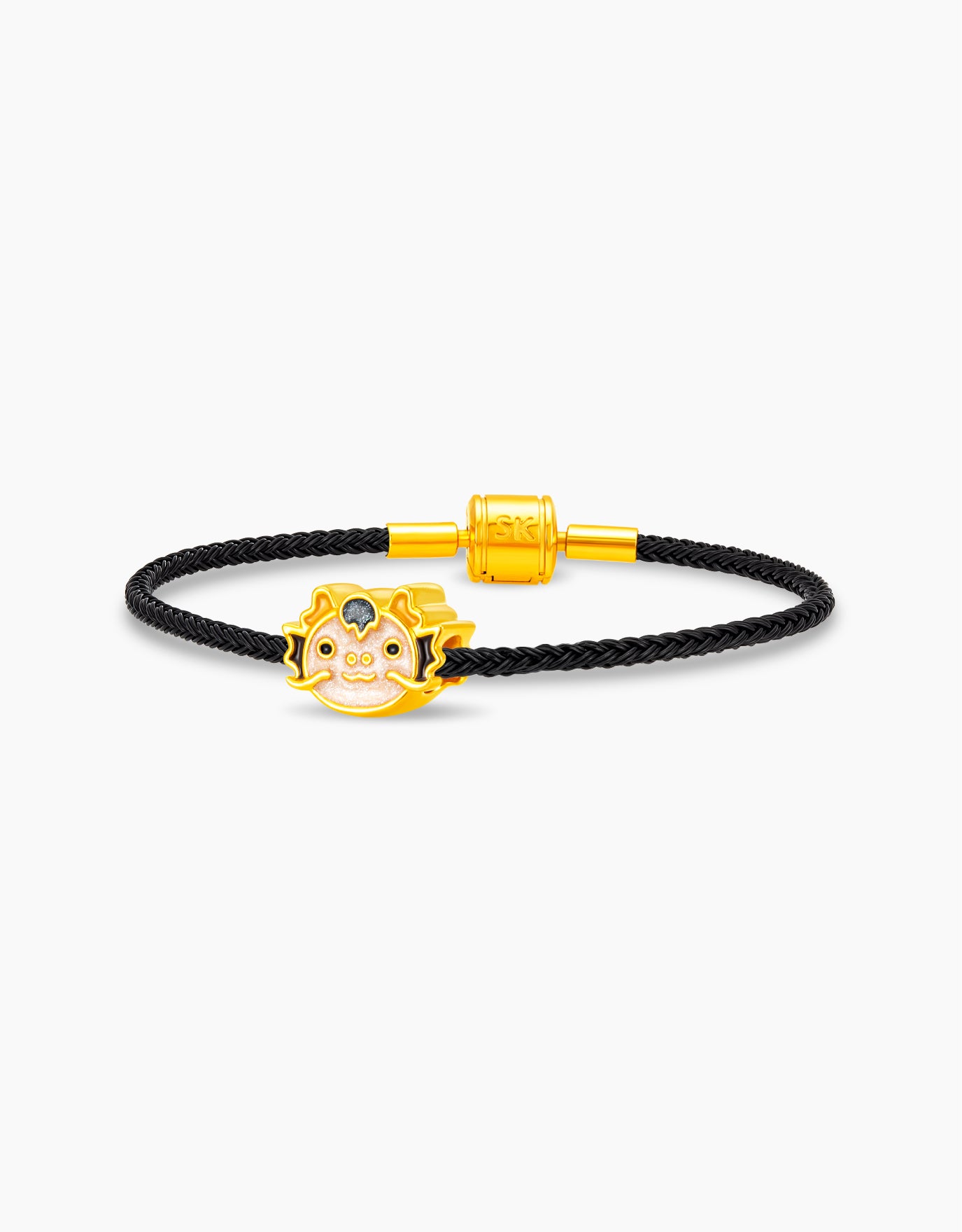 LVC 9IN Lolly Dragon 999 Gold Zodiac Charm