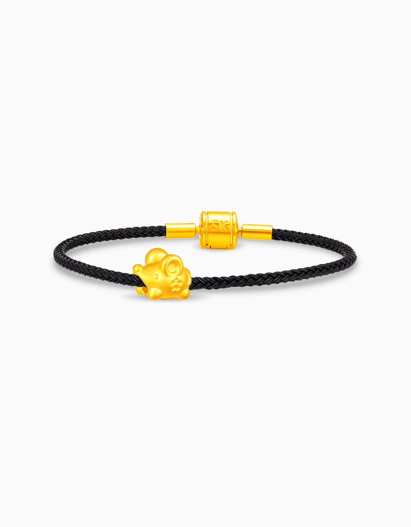 LVC 9IN Sweet Rat Zodiac 999 Gold Charm