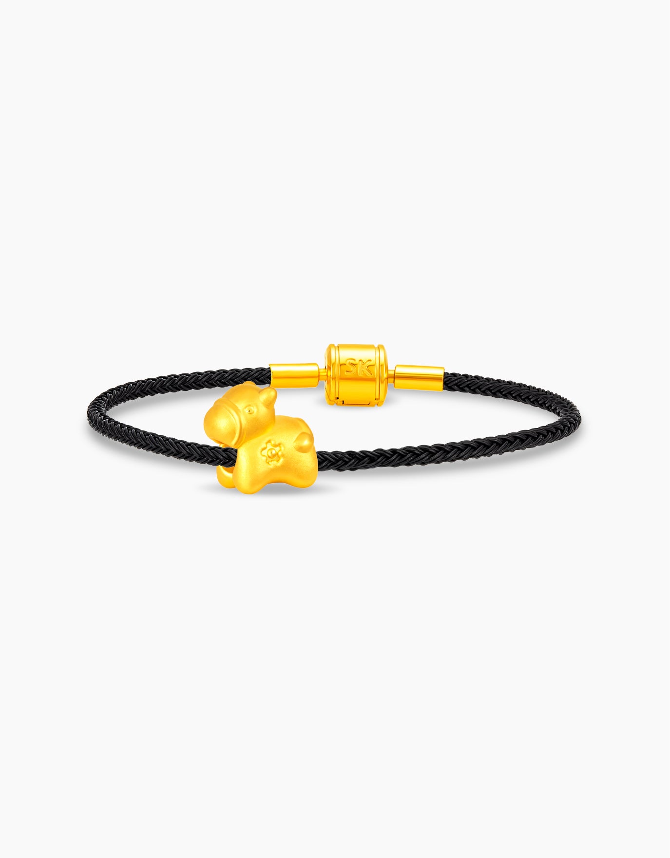 LVC 9IN Sweet Ox Zodiac 999 Gold Charm