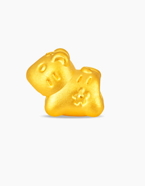 LVC 9IN Sweet Tiger Zodiac 999 Gold Charm
