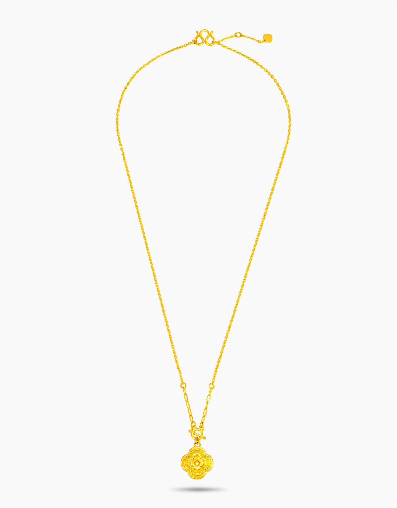 LVC 9IN Primrose 999 Gold Necklace