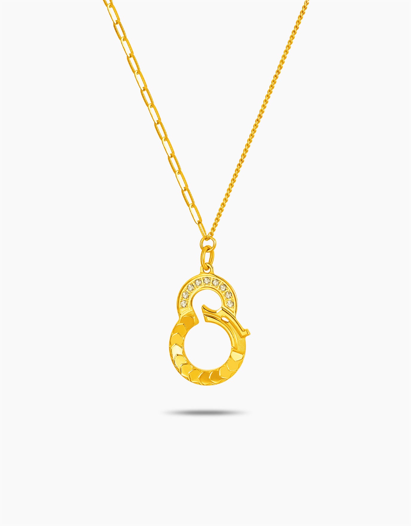 LVC 9IN Elise 999 Gold Necklace