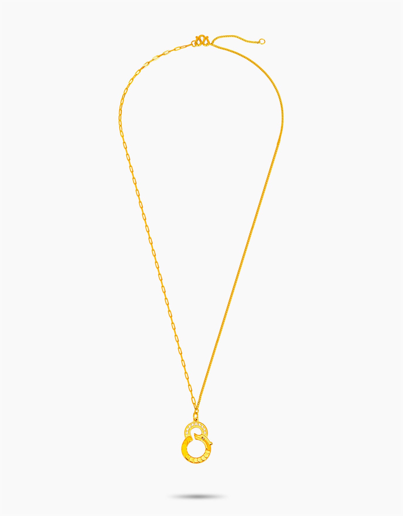 LVC 9IN Elise 999 Gold Necklace