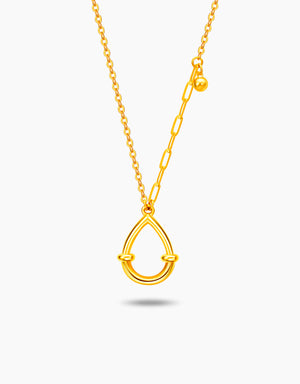 LVC 9IN Darcy 999 Gold Necklace