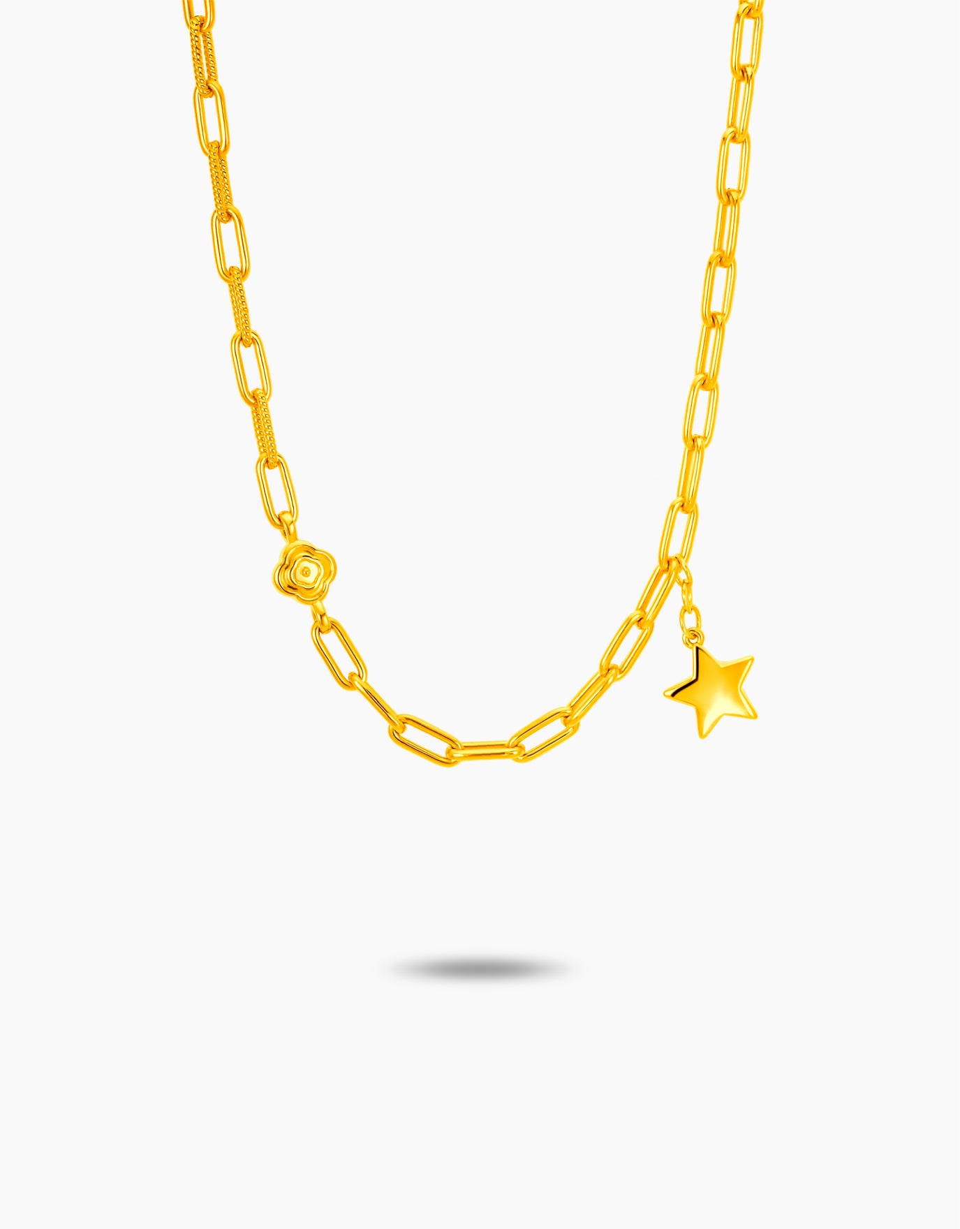 LVC 9IN Stella 999 Gold Necklace