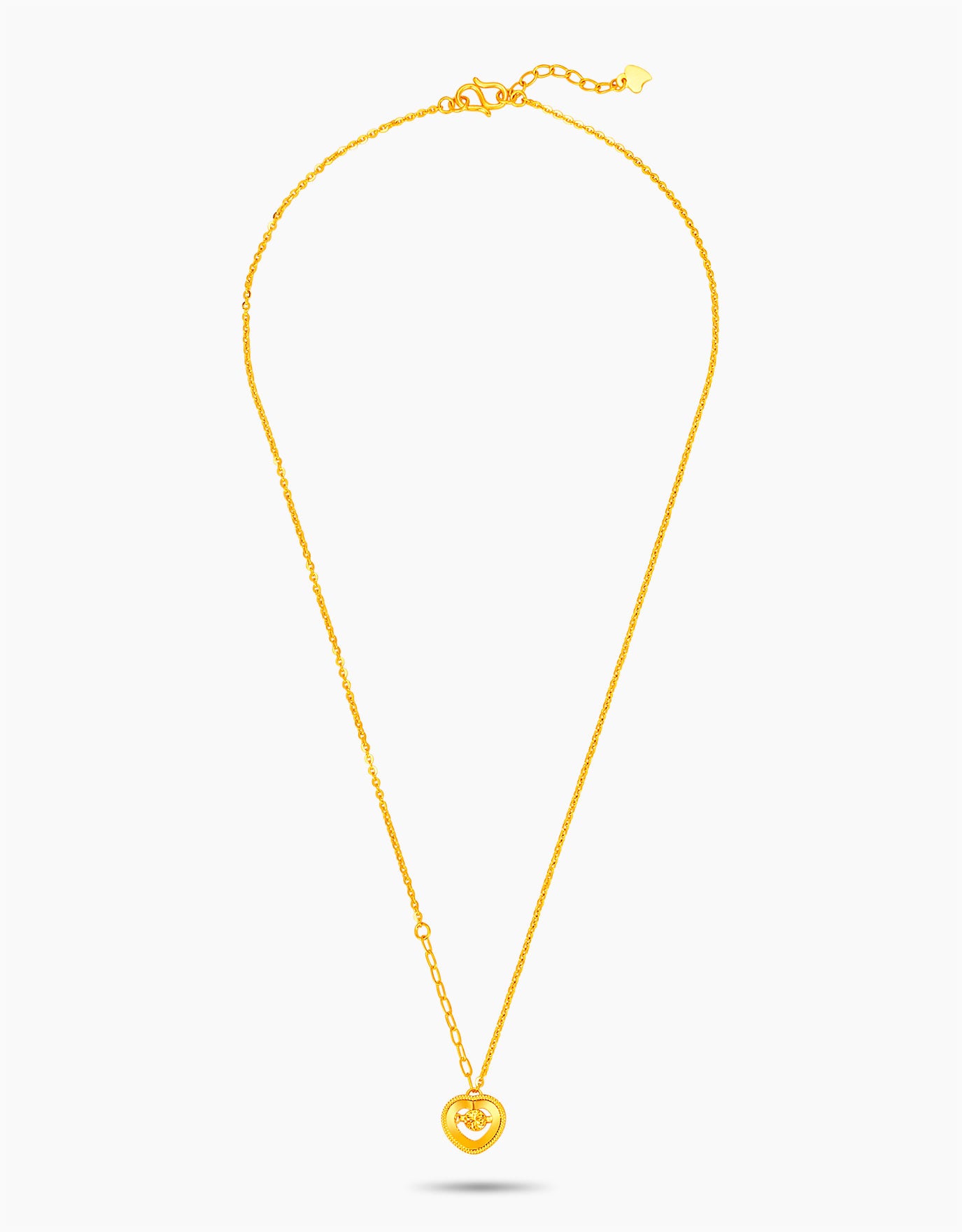 LVC 9IN Petit Love 999 Gold Necklace