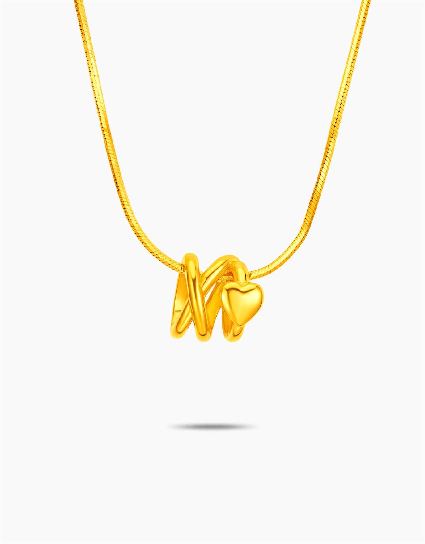 LVC 9IN Wrapped Around You 999 Gold Necklace