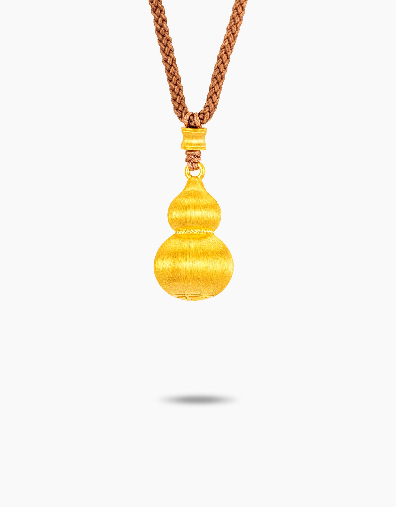 LVC 9IN Gourd of Blessings 999 Gold Necklace