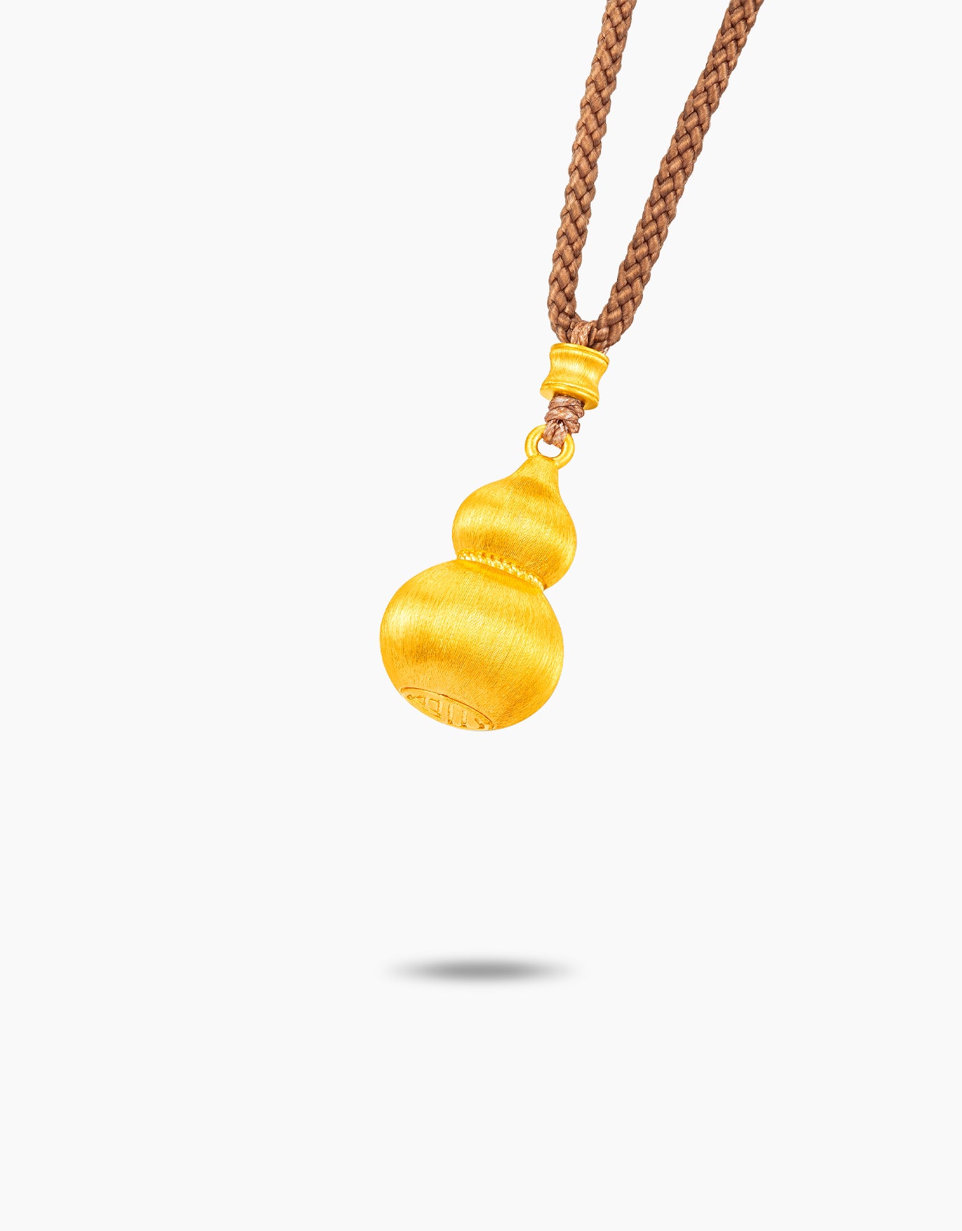 LVC 9IN Gourd of Blessings 999 Gold Necklace
