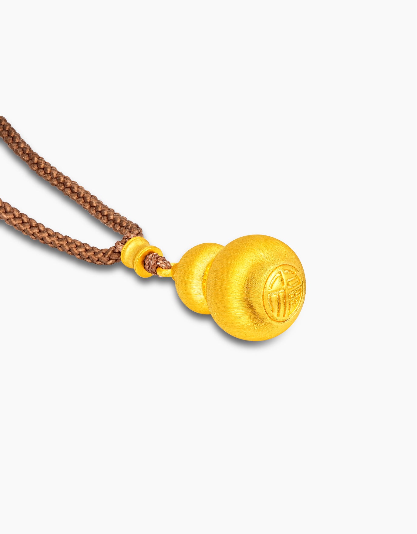 LVC 9IN Gourd of Blessings 999 Gold Necklace