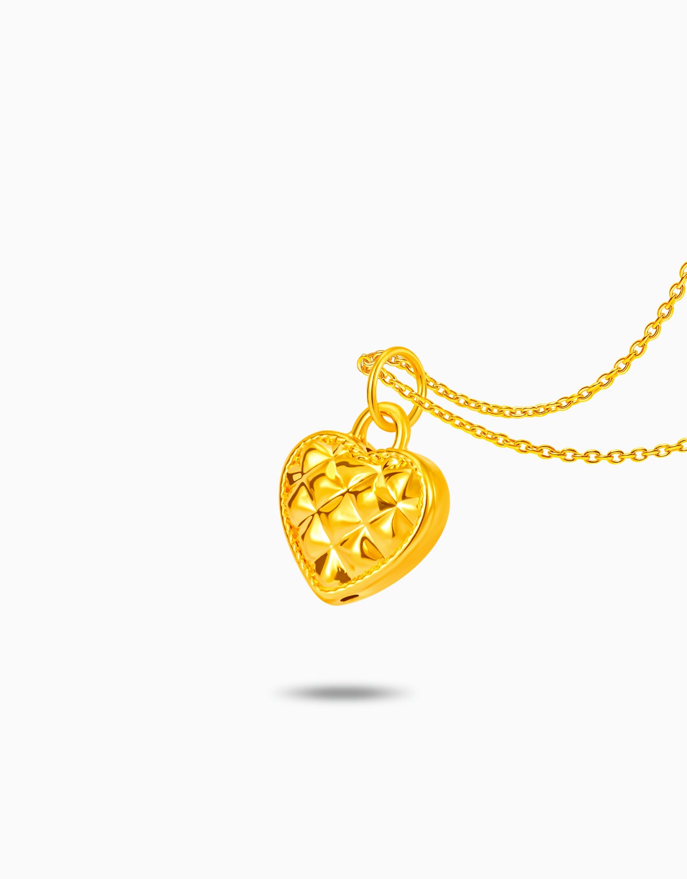 LVC 9IN Sweetheart Duo Mix-and-Match 999 Gold Pendant Bundle