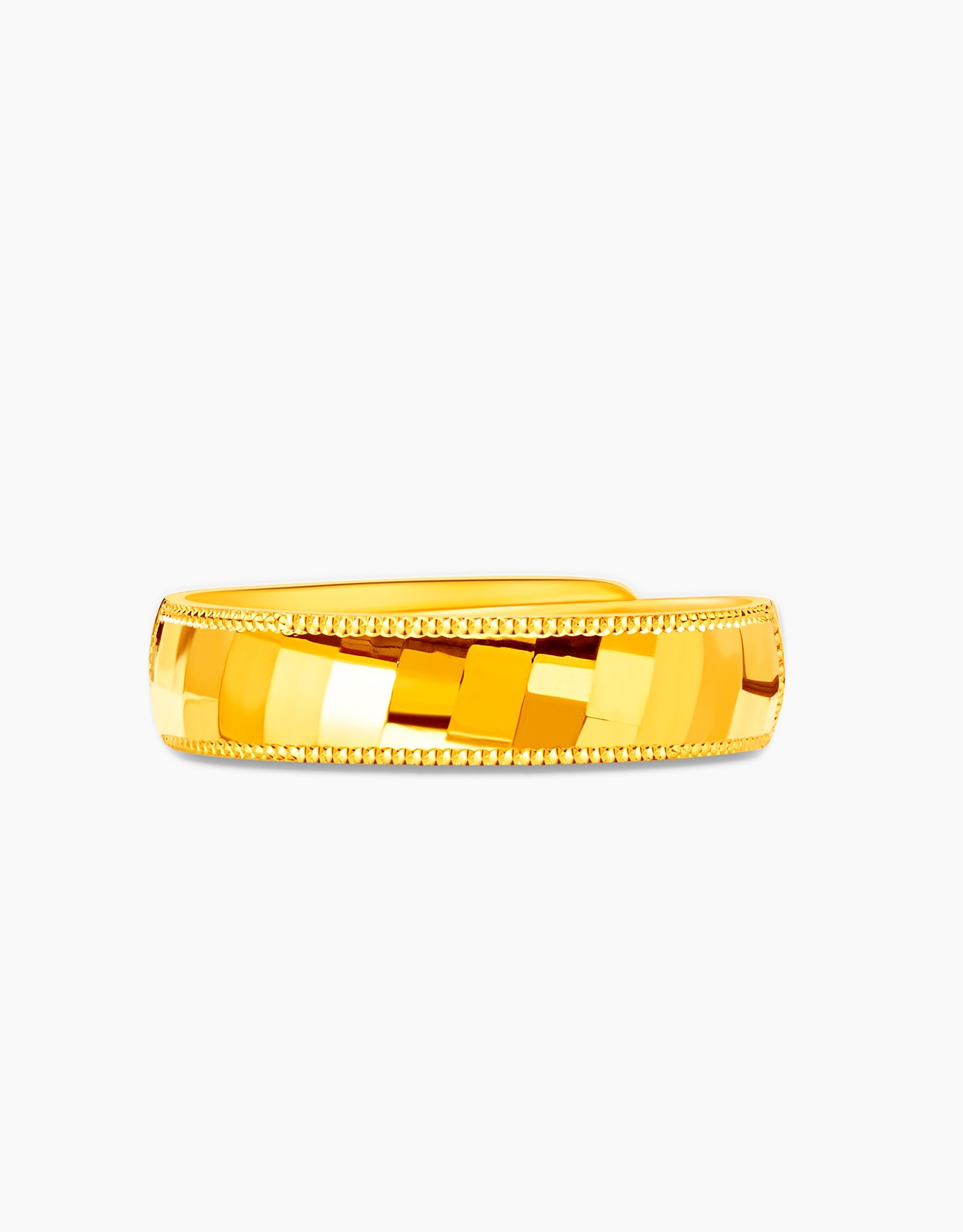 LVC 9IN Fleur 999 Gold Ring