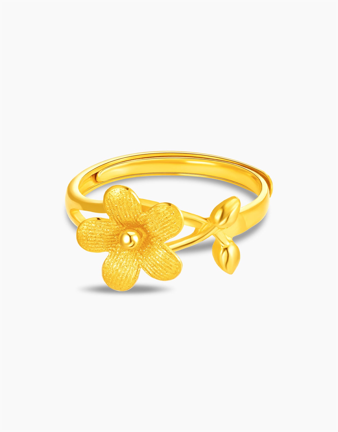 LVC 9IN Spring Blossom 999 Gold Ring