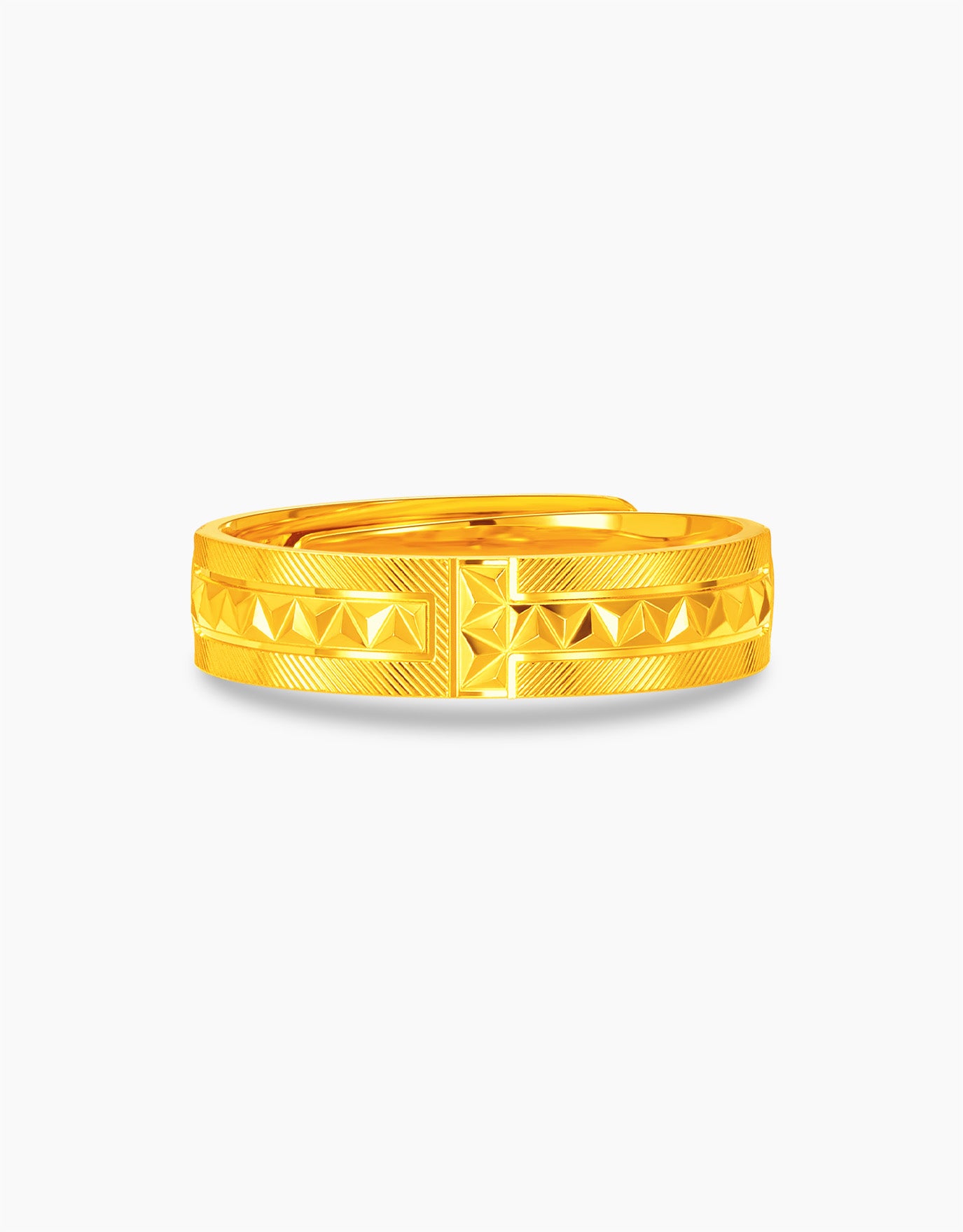 LVC 9IN Classic Duo 999 Gold Ring