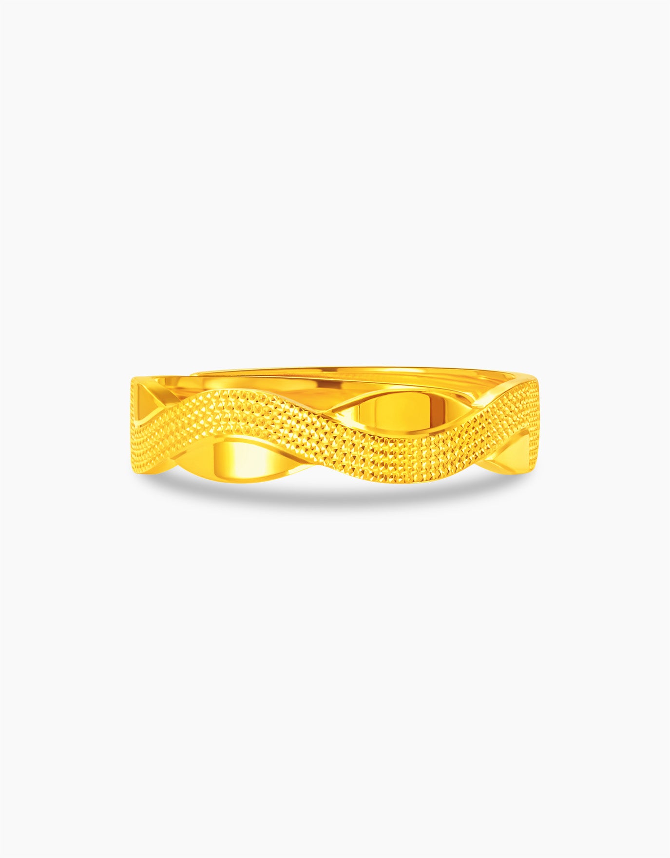 LVC 9IN Wavia 999 Gold Ring