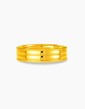LVC 9IN Fortune Forge 999 Gold Ring