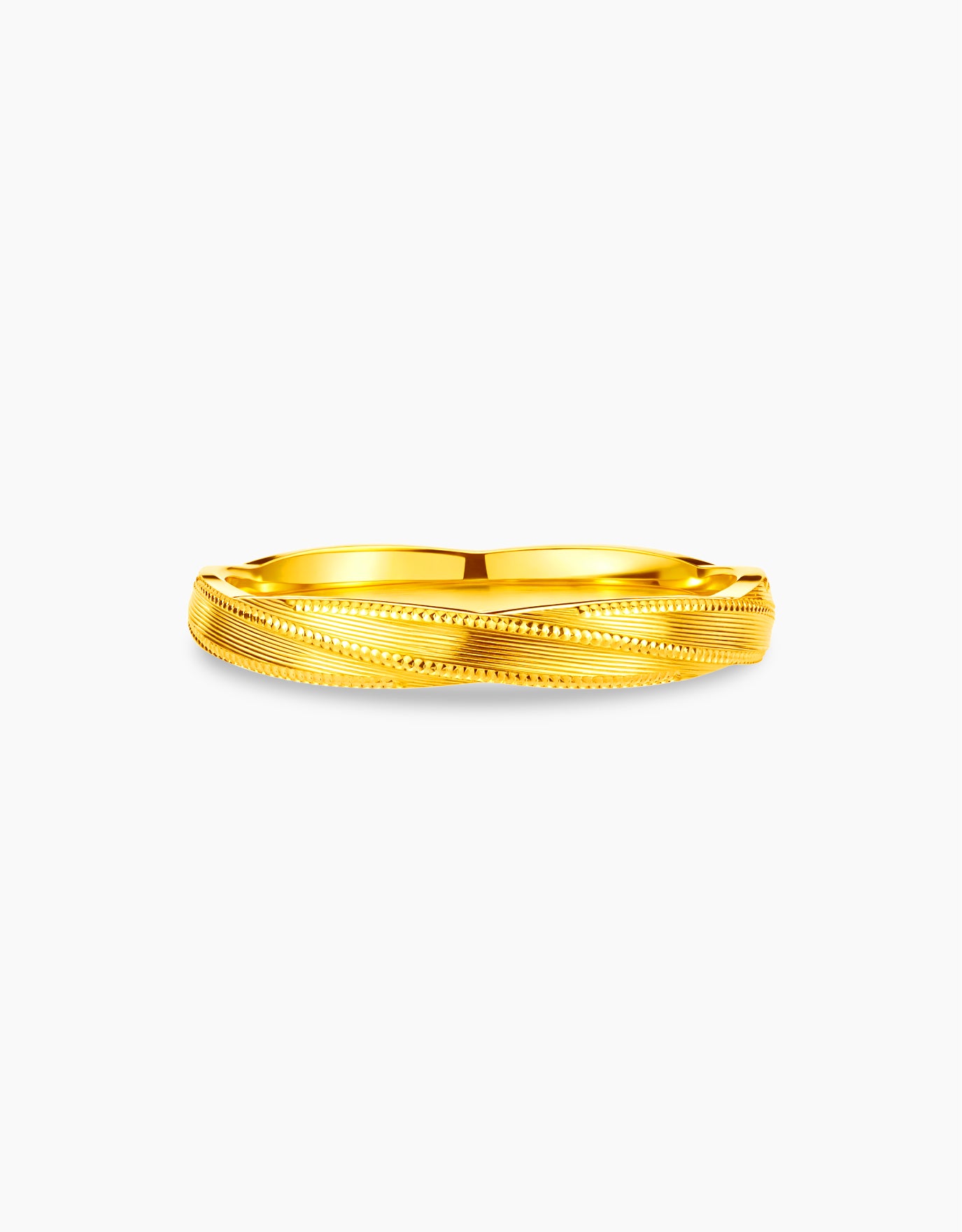 LVC 9IN Eternal Weave 999 Gold Ring