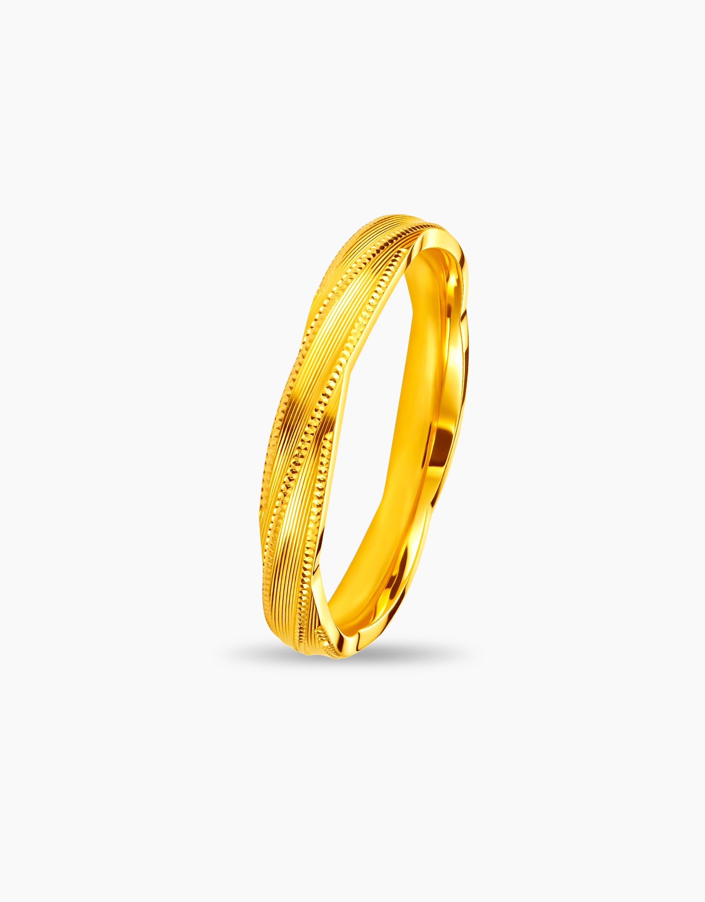 LVC 9IN Eternal Weave 999 Gold Ring