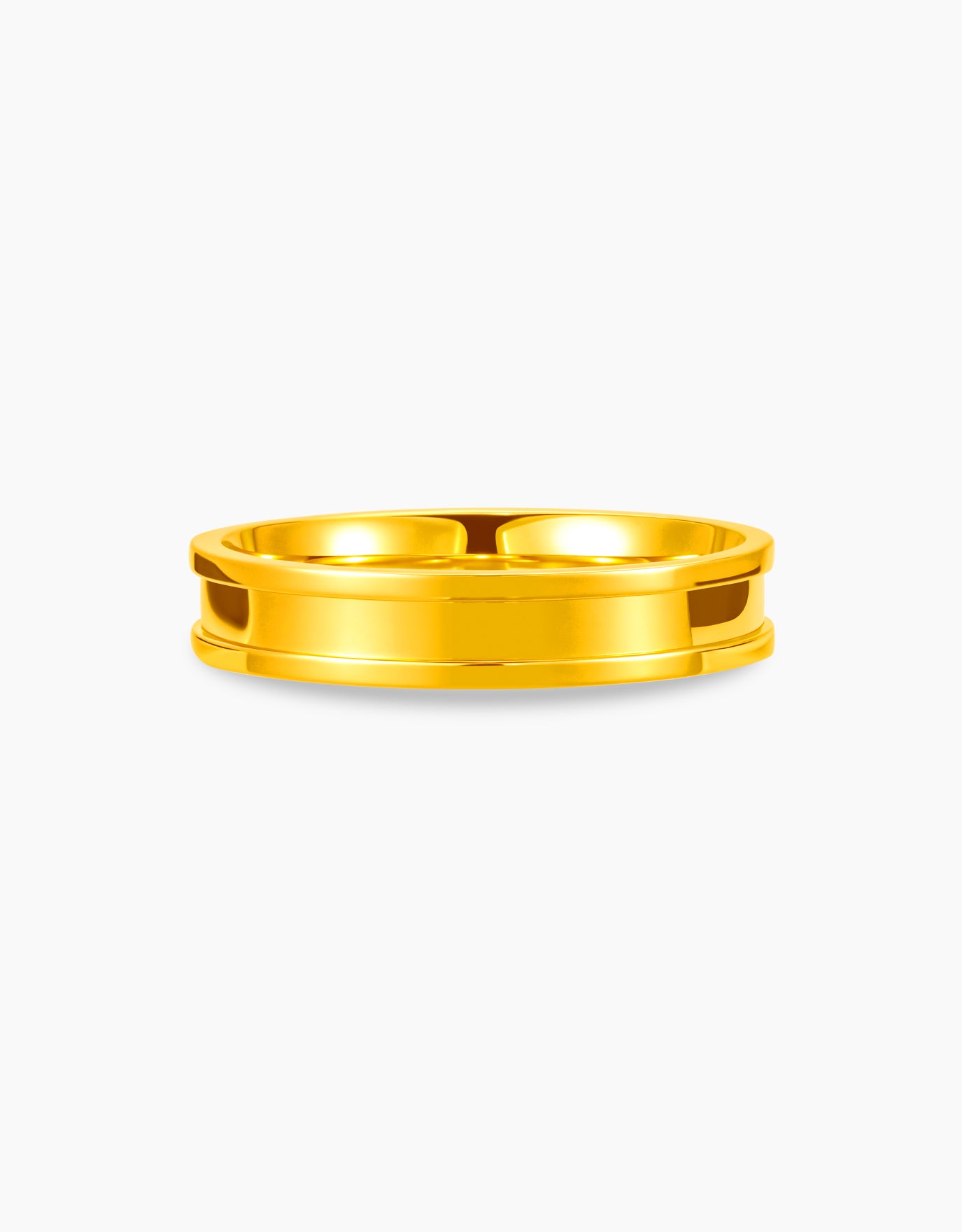 LVC 9IN Noble Edge 999 Gold Ring