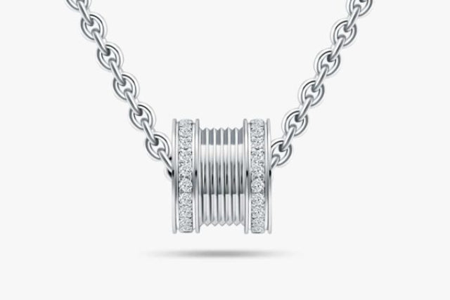 LVC Promise Full Diamond Necklace
