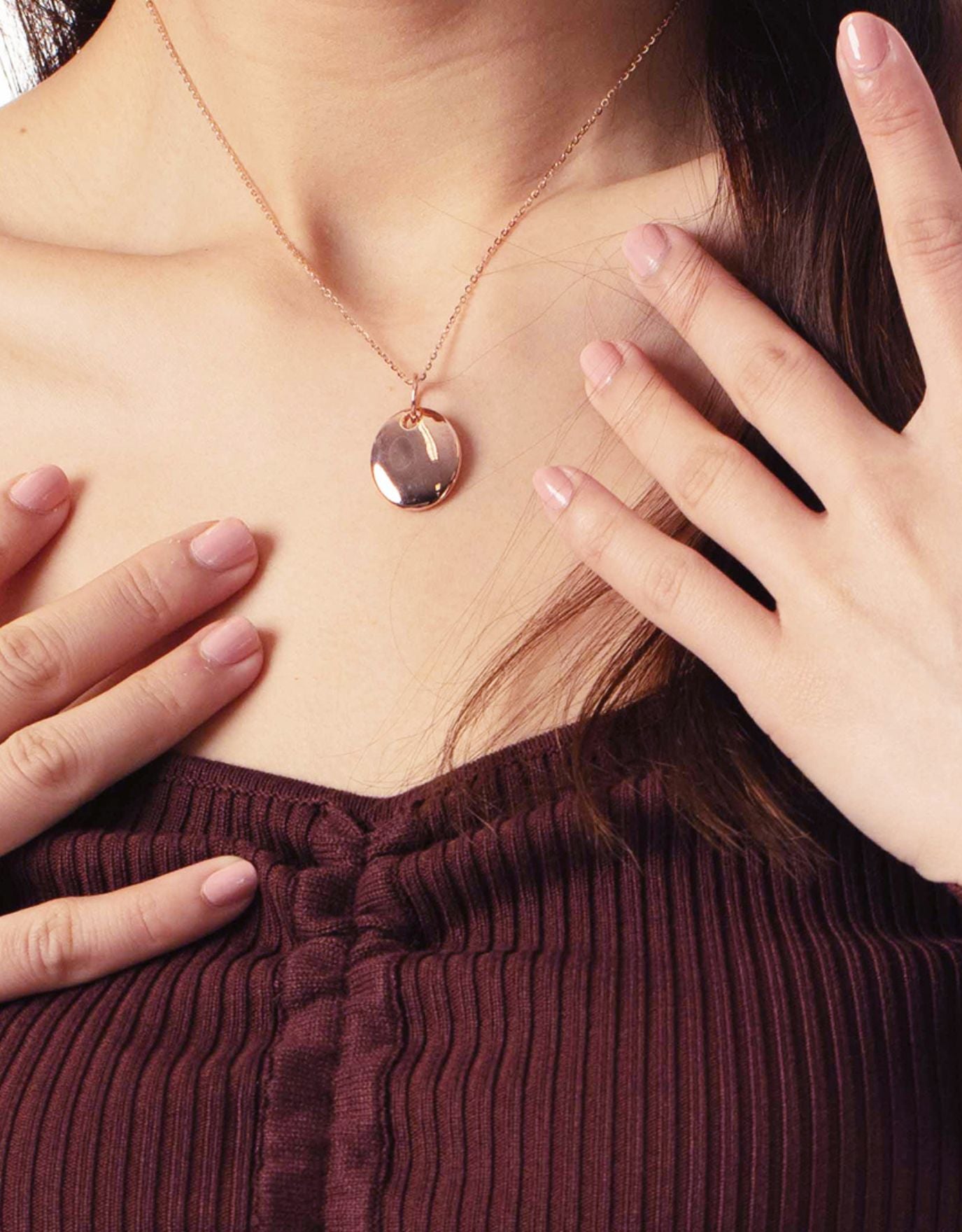 LVC 9TwentyFive Ava Oval Charm Pendant